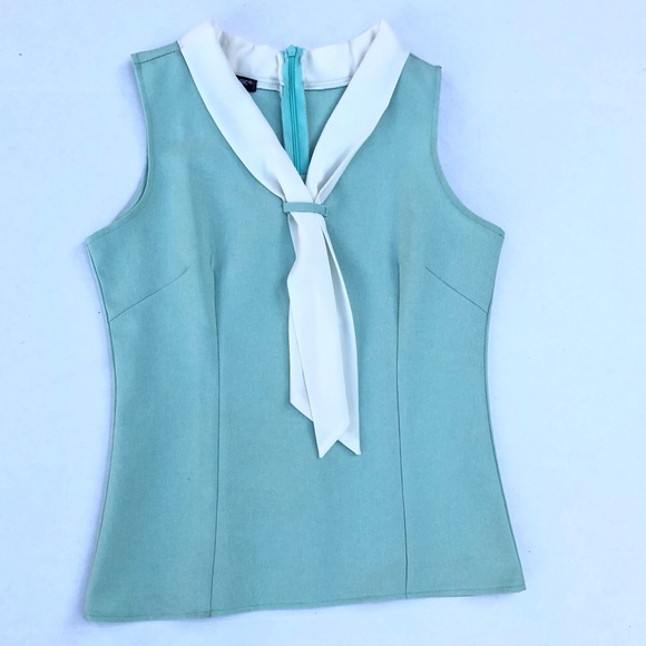 *HOST PICK* RARE VINTAGE ZARA SLEEVELESS TIE TOP - Picture 3 of 8